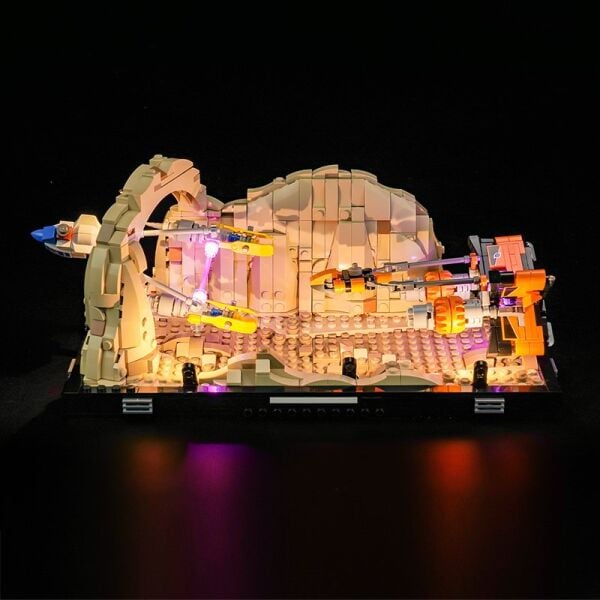 Light Kit for Mos Espa Podrace Diorama 75380