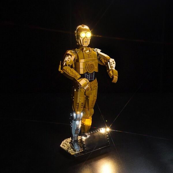 Lego Star Wars C-3PO 75398 için Aydınlatma Kiti