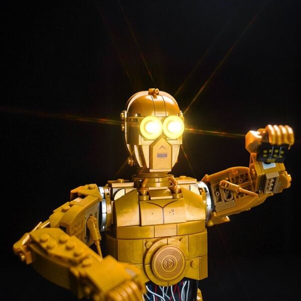 Lego Star Wars C-3PO 75398 için Aydınlatma Kiti