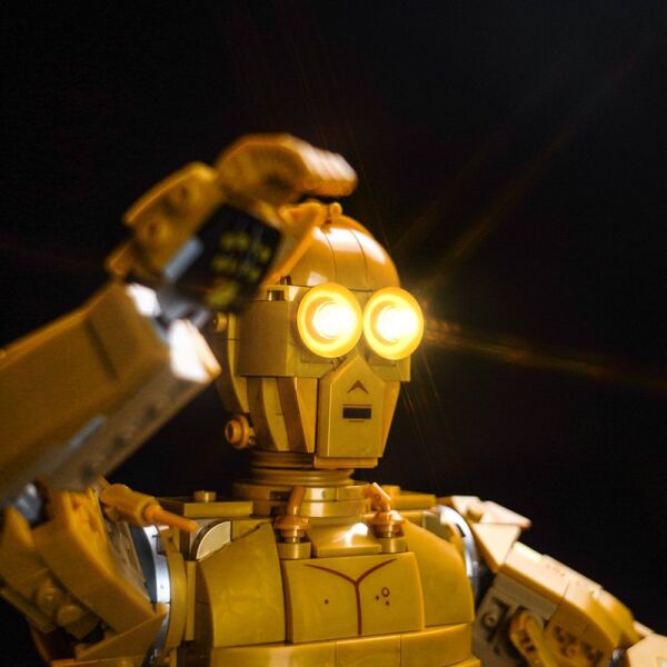 Lego Star Wars C-3PO 75398 için Aydınlatma Kiti