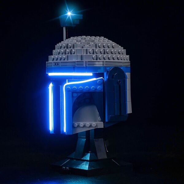 Lego Star Wars Jango Fett Helmet 75408 için Aydınlatma Kiti