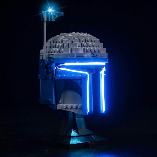 Lego Star Wars Jango Fett Helmet 75408 için Aydınlatma Kiti