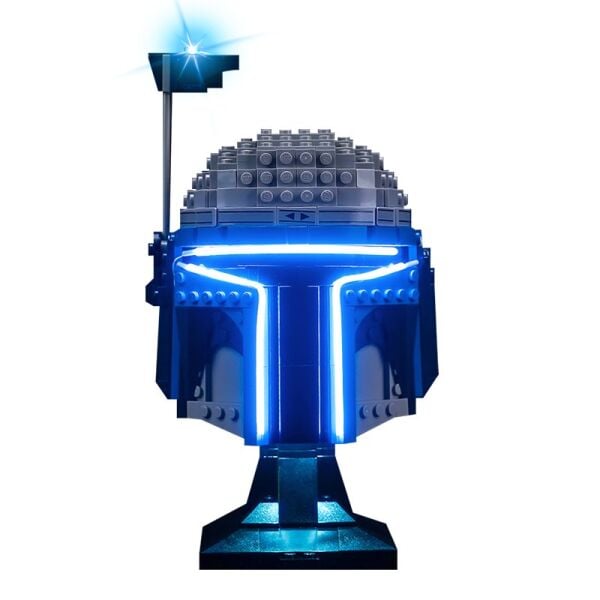 Lego Star Wars Jango Fett Helmet 75408 için Aydınlatma Kiti