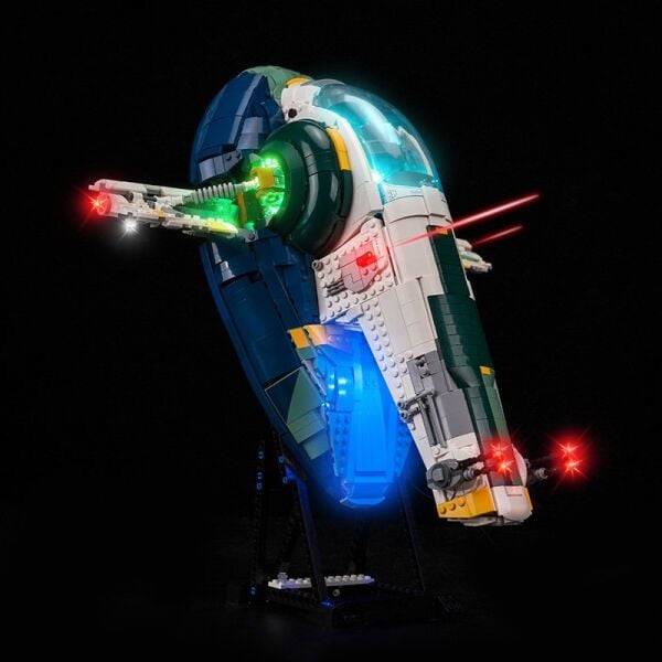 Lego Star Wars Jango Fett's Firespray-Class Starship 75409 için Aydınlatma Kiti
