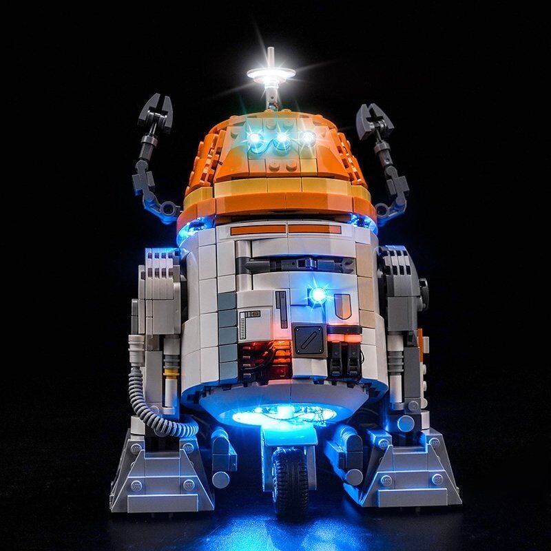 Lego Star Wars Chopper (C1-10P) Astromech Droid 75416 için Aydınlatma Kiti