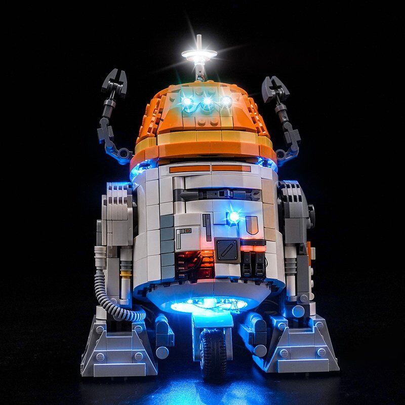 Lego Star Wars Chopper (C1-10P) Astromech Droid 75416 için Aydınlatma Kiti