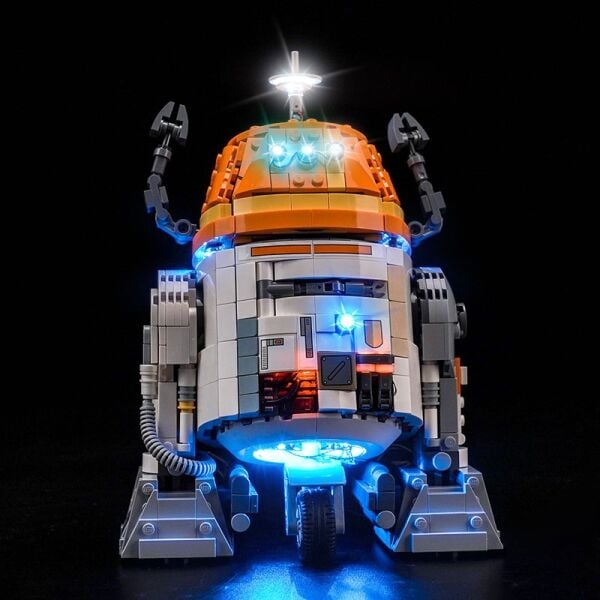 Lego Star Wars Chopper (C1-10P) Astromech Droid 75416 için Aydınlatma Kiti