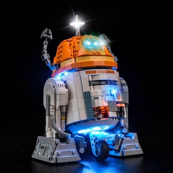 Lego Star Wars Chopper (C1-10P) Astromech Droid 75416 için Aydınlatma Kiti