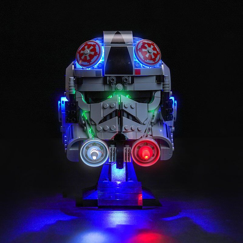 Lego Star Wars AT-AT Driver Helmet 75429 için Aydınlatma Kiti