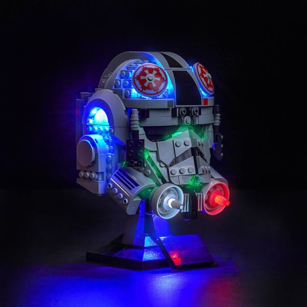 Lego Star Wars AT-AT Driver Helmet 75429 için Aydınlatma Kiti