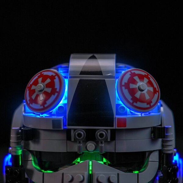 Lego Star Wars AT-AT Driver Helmet 75429 için Aydınlatma Kiti