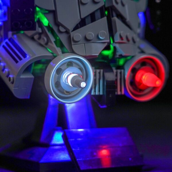 Lego Star Wars AT-AT Driver Helmet 75429 için Aydınlatma Kiti