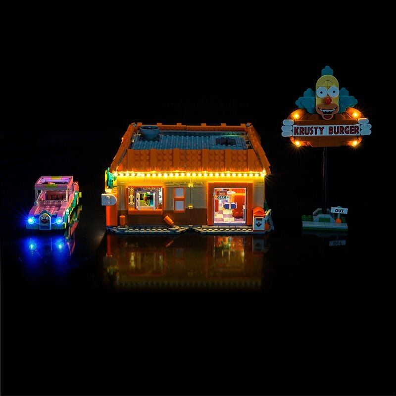 Lego Icons The Simpsons: Krusty Burger 10352 için Aydınlatma Kiti