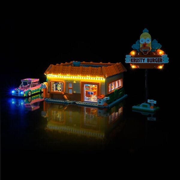 Lego Icons The Simpsons: Krusty Burger 10352 için Aydınlatma Kiti