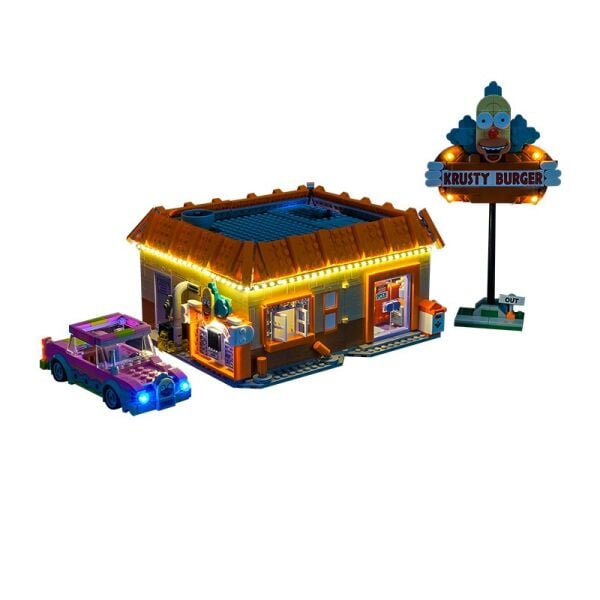 Lego Icons The Simpsons: Krusty Burger 10352 için Aydınlatma Kiti