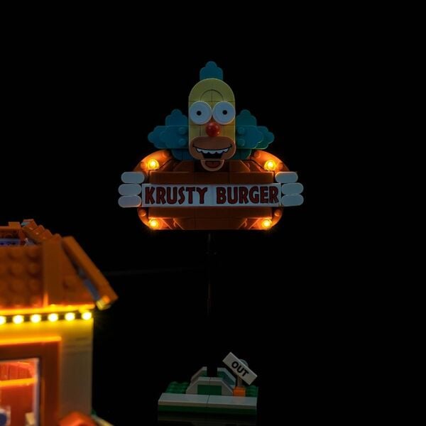 Lego Icons The Simpsons: Krusty Burger 10352 için Aydınlatma Kiti