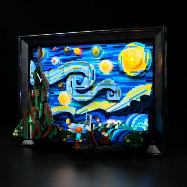 Lego Ideas Vincent van Gogh - The Starry Night 21333 için Aydınlatma Kiti
