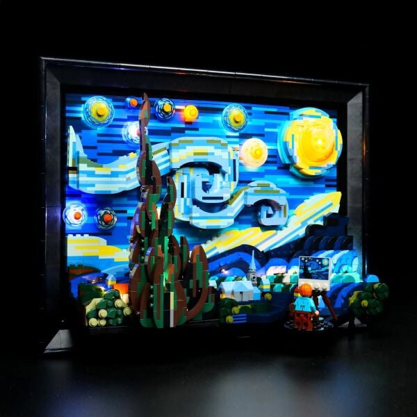 Lego Ideas Vincent van Gogh - The Starry Night 21333 için Aydınlatma Kiti