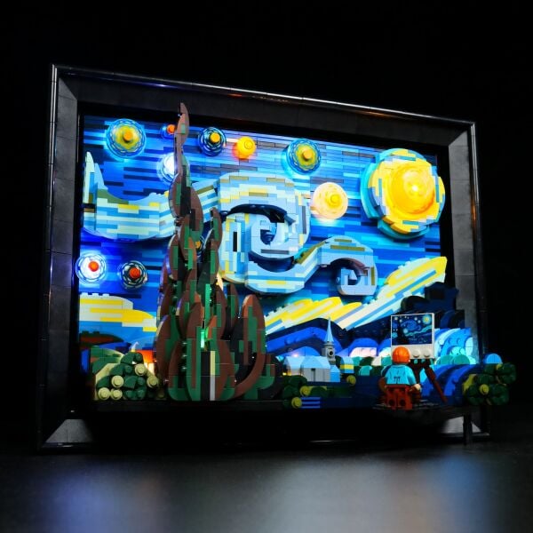 Lego Ideas Vincent van Gogh - The Starry Night 21333 için Aydınlatma Kiti