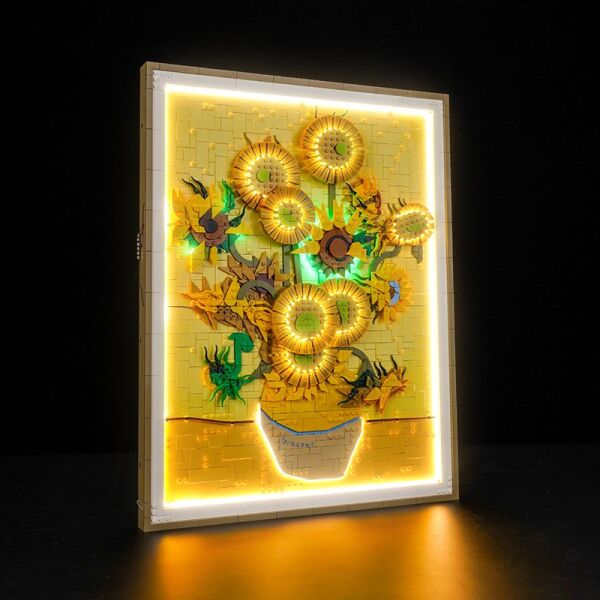 Lego Art Vincent van Gogh - Sunflowers 31215 için Aydınlatma Kiti