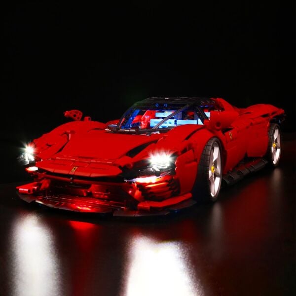 Lego Technic Ferrari Daytona SP3 42143 için Aydınlatma Kiti