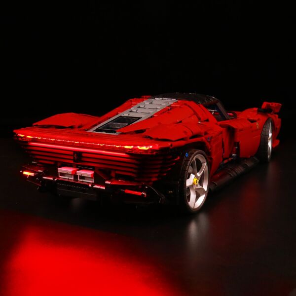 Lego Technic Ferrari Daytona SP3 42143 için Aydınlatma Kiti