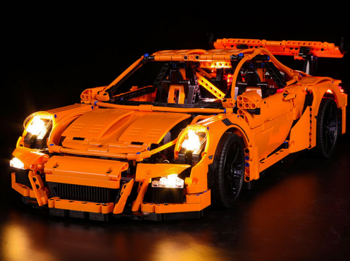Lego Technic Porsche 911 GT3 RS 42056 için Aydınlatma Kiti