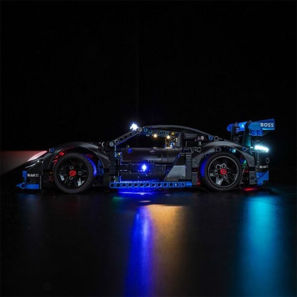Lego Technic Porsche GT4 e-Performance Race Car 42176 için Aydınlatma Kiti