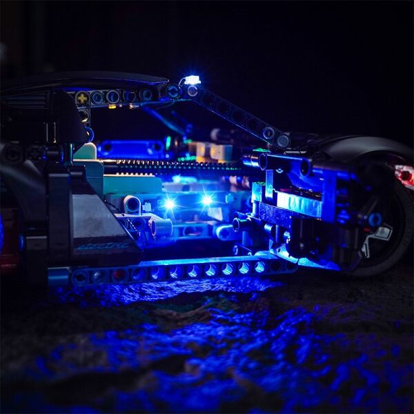 Lego Technic Porsche GT4 e-Performance Race Car 42176 için Aydınlatma Kiti