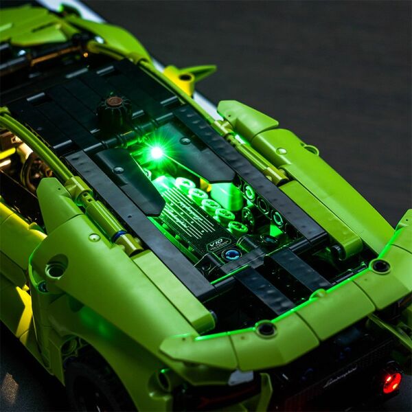 Lego Technic Lamborghini Huracán Tecnica 42161 için Aydınlatma Kiti