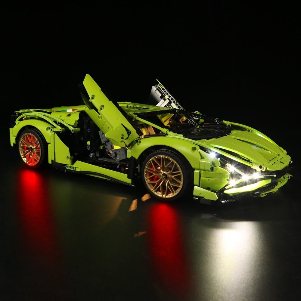 Lego Technic Lamborghini Sián FKP 37 42115 için Aydınlatma Kiti