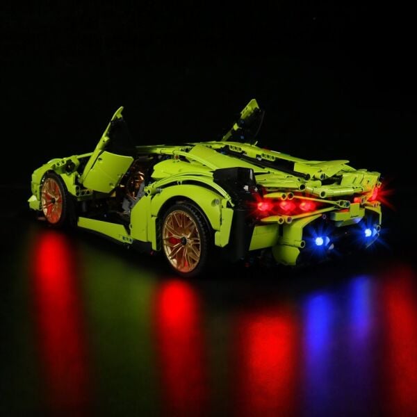 Lego Technic Lamborghini Sián FKP 37 42115 için Aydınlatma Kiti