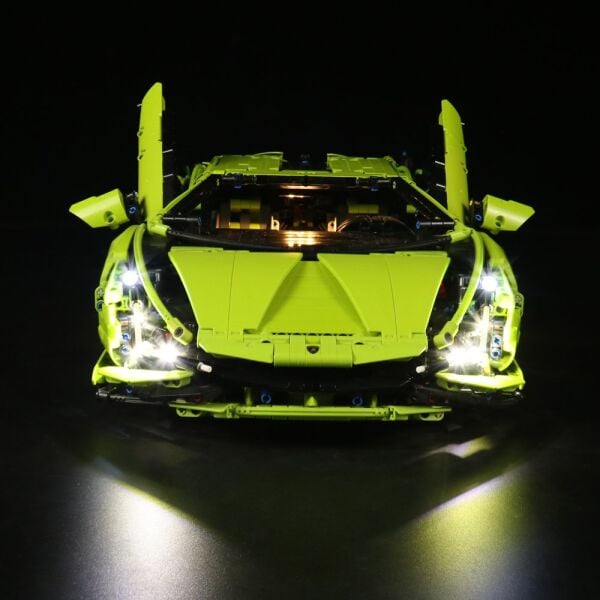 Lego Technic Lamborghini Sián FKP 37 42115 için Aydınlatma Kiti