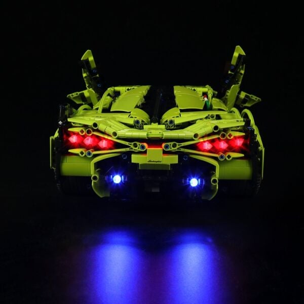 Lego Technic Lamborghini Sián FKP 37 42115 için Aydınlatma Kiti
