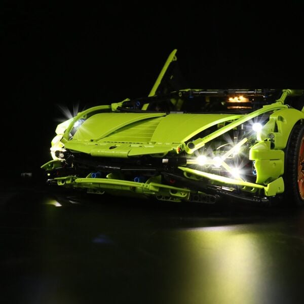 Lego Technic Lamborghini Sián FKP 37 42115 için Aydınlatma Kiti