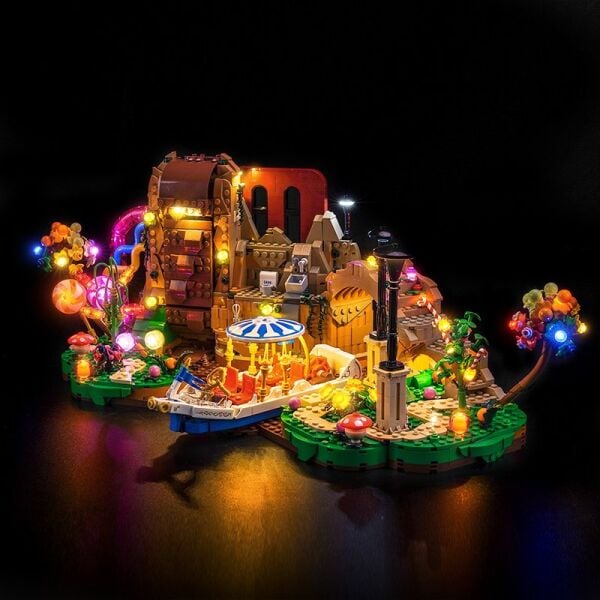 Lego Ideas Willy Wonka & the Chocolate Factory 21360 için Aydınlatma Kiti
