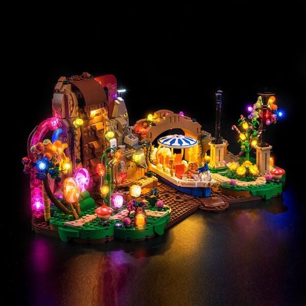 Lego Ideas Willy Wonka & the Chocolate Factory 21360 için Aydınlatma Kiti