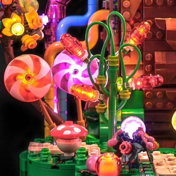 Lego Ideas Willy Wonka & the Chocolate Factory 21360 için Aydınlatma Kiti