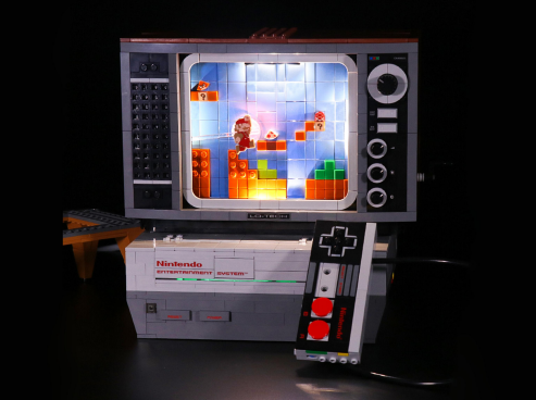 Lego Super Mario Nintendo Entertainment System 71374 için Aydınlatma Kiti