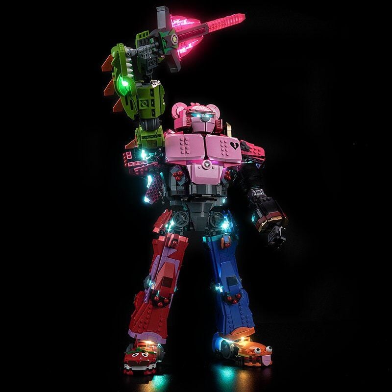 Lego Fortnite Mecha Team Leader 77078 için Aydınlatma Kiti