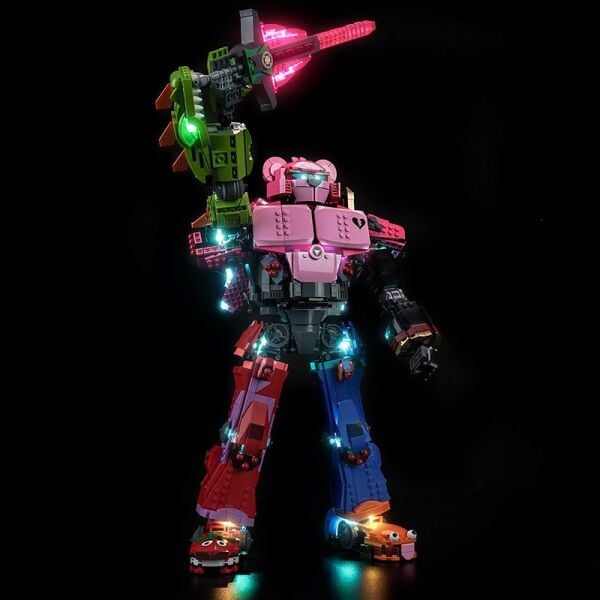 Lego Fortnite Mecha Team Leader 77078 için Aydınlatma Kiti