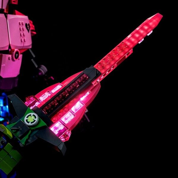 Lego Fortnite Mecha Team Leader 77078 için Aydınlatma Kiti