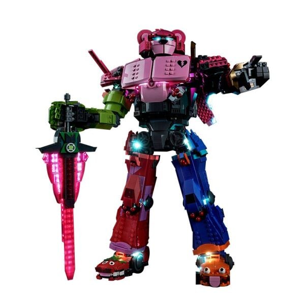 Lego Fortnite Mecha Team Leader 77078 için Aydınlatma Kiti