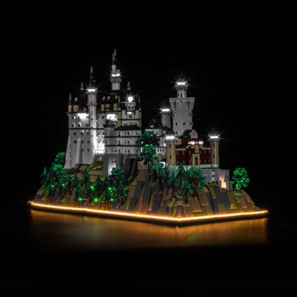 Lego Architecture Neuschwanstein Castle 21063 için Aydınlatma Kiti