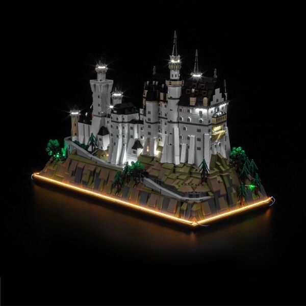 Lego Architecture Neuschwanstein Castle 21063 için Aydınlatma Kiti