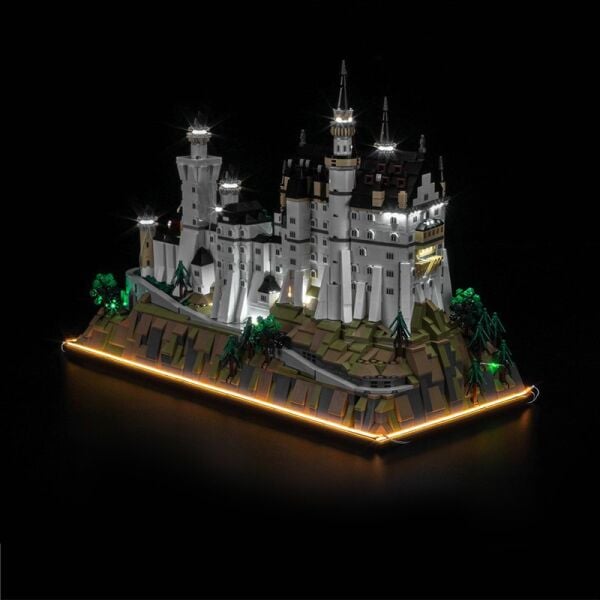 Lego Architecture Neuschwanstein Castle 21063 için Aydınlatma Kiti