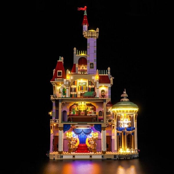 Lego Disney Beauty and the Beast Castle 43263 için Aydınlatma Kiti