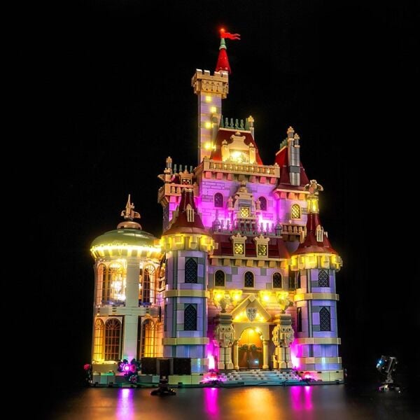 Lego Disney Beauty and the Beast Castle 43263 için Aydınlatma Kiti
