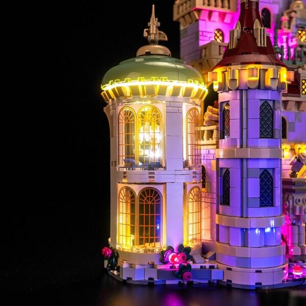 Lego Disney Beauty and the Beast Castle 43263 için Aydınlatma Kiti