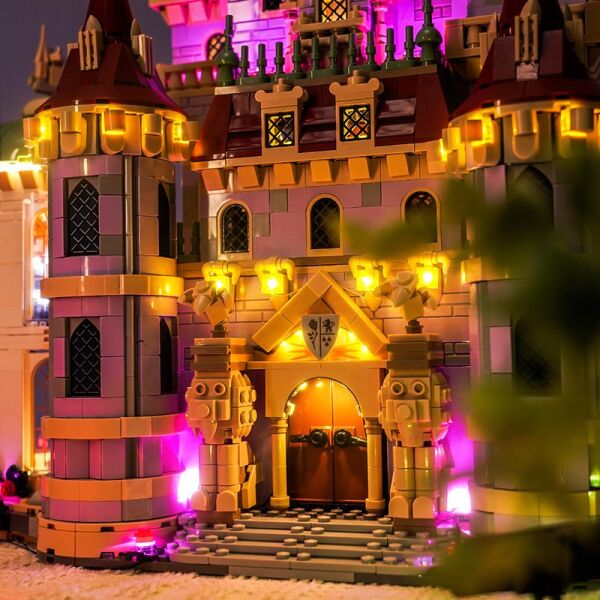 Lego Disney Beauty and the Beast Castle 43263 için Aydınlatma Kiti